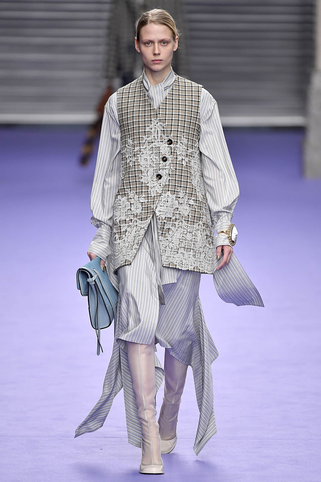 Fashion Week London Fall/Winter 2017 look 11 de la collection Mulberry womenswear