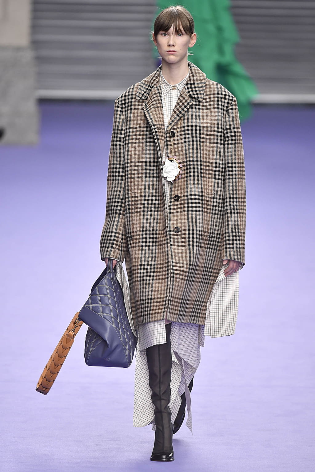 Fashion Week London Fall/Winter 2017 look 14 from the Mulberry collection 女装