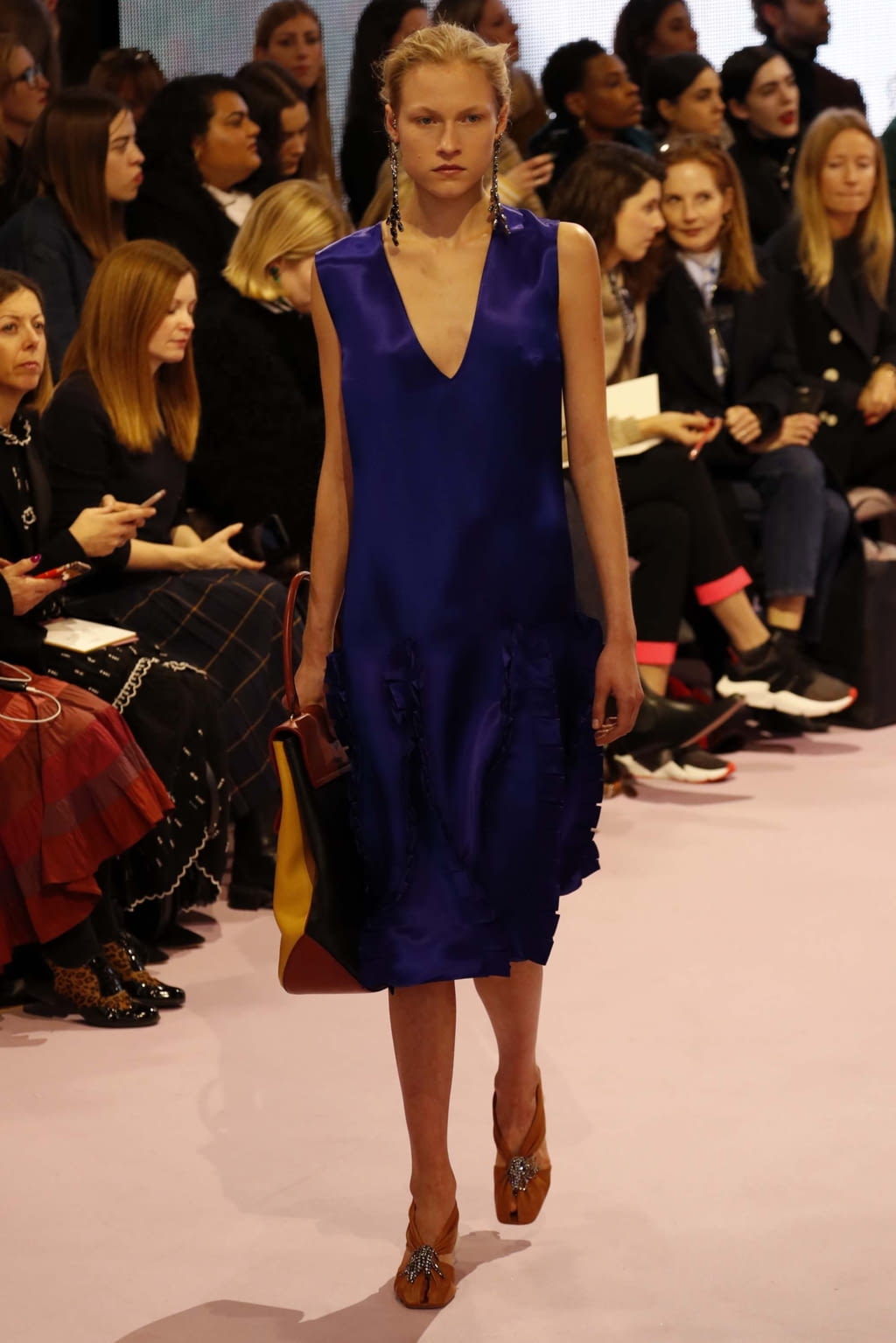 Fashion Week London Spring/Summer 2018 look 15 de la collection Mulberry womenswear