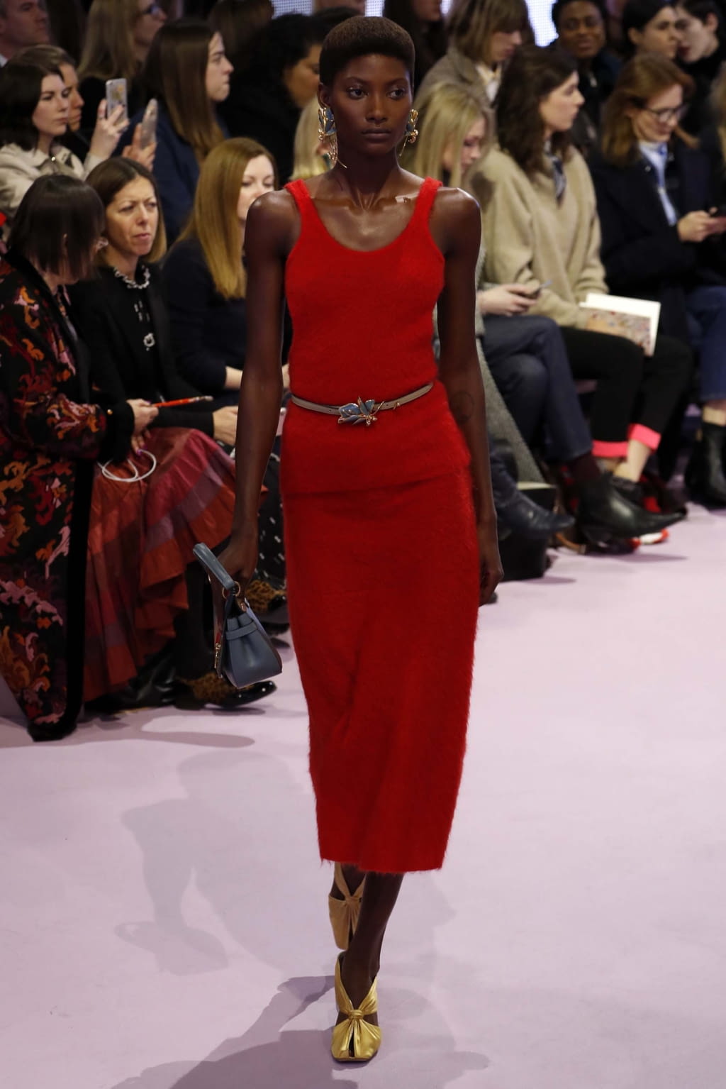 Fashion Week London Spring/Summer 2018 look 29 from the Mulberry collection womenswear