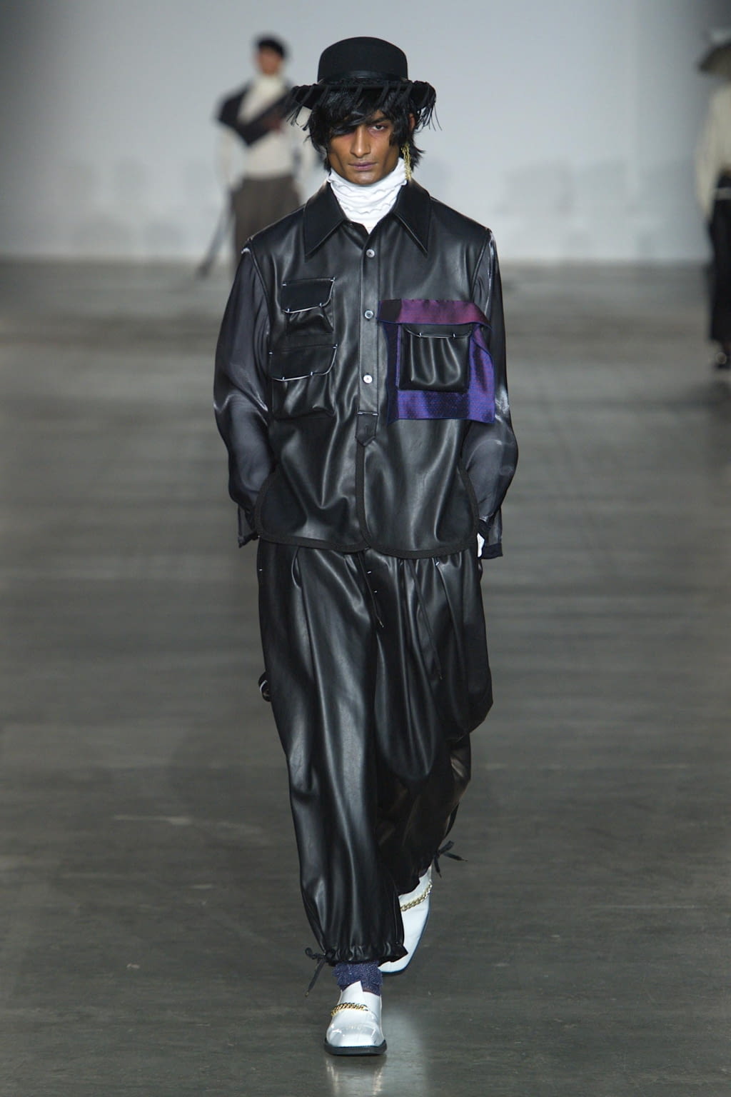 Fashion Week London Fall/Winter 2020 look 4 from the Münn collection menswear