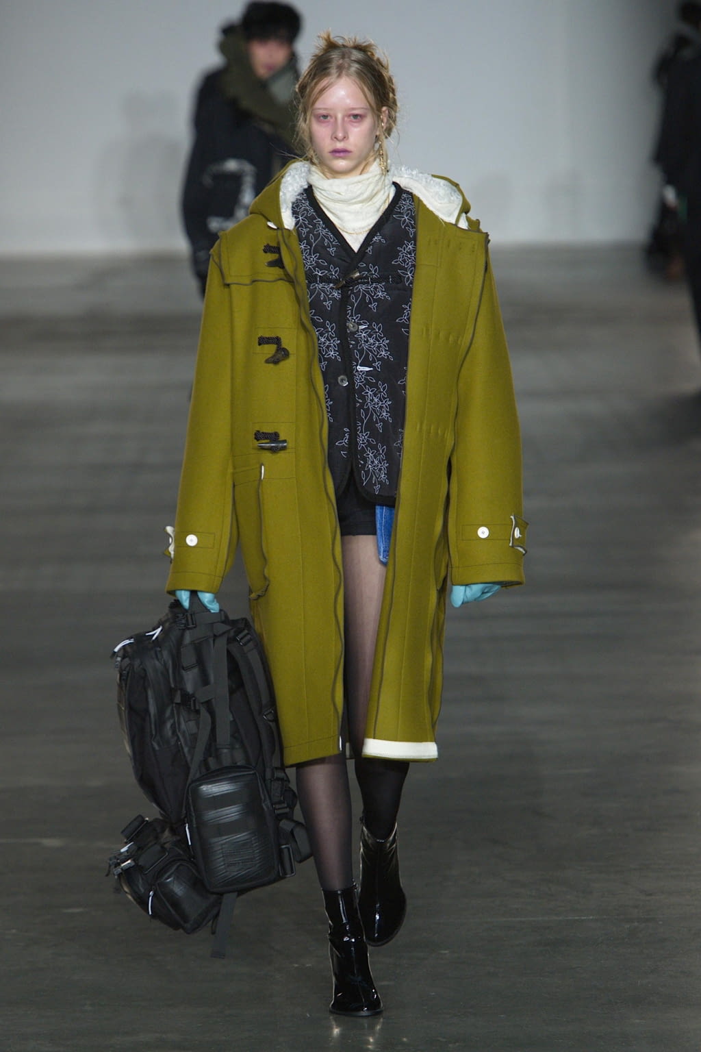 Fashion Week London Fall/Winter 2020 look 12 from the Münn collection 男装