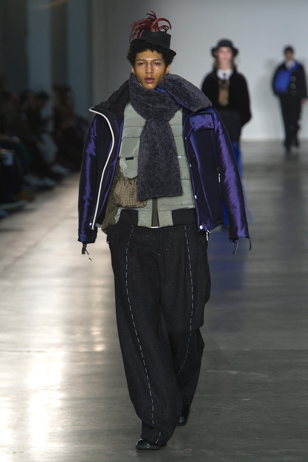 Fashion Week London Fall/Winter 2020 look 25 from the Münn collection menswear