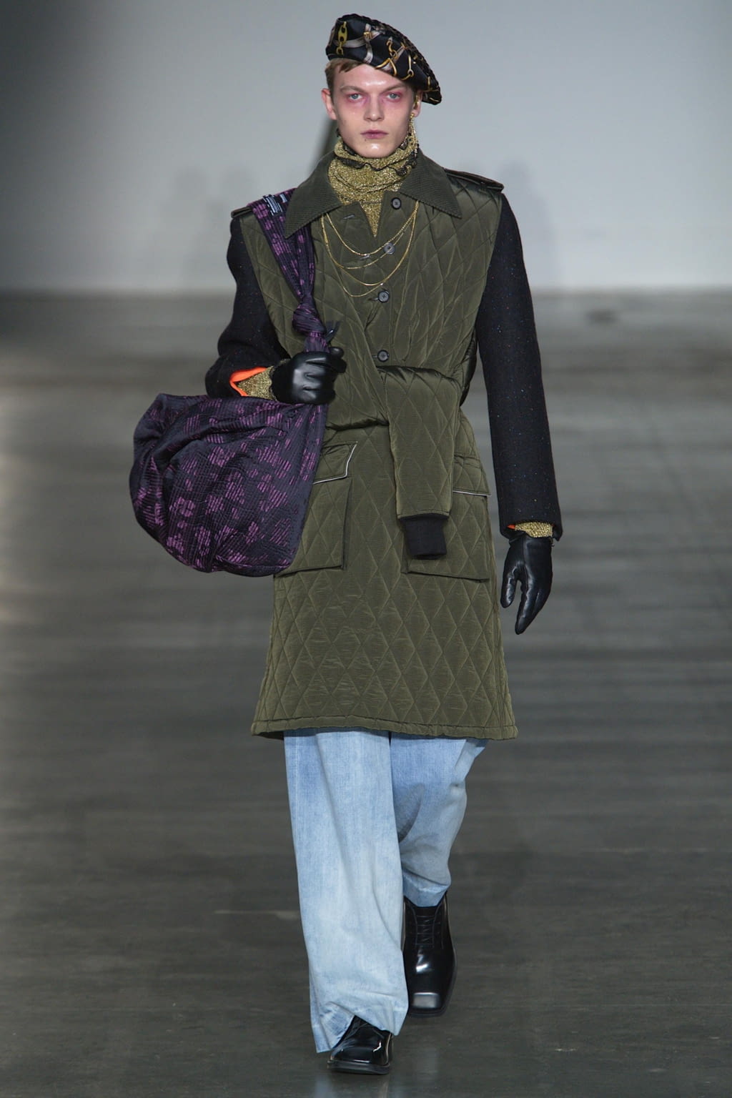 Fashion Week London Fall/Winter 2020 look 30 from the Münn collection menswear
