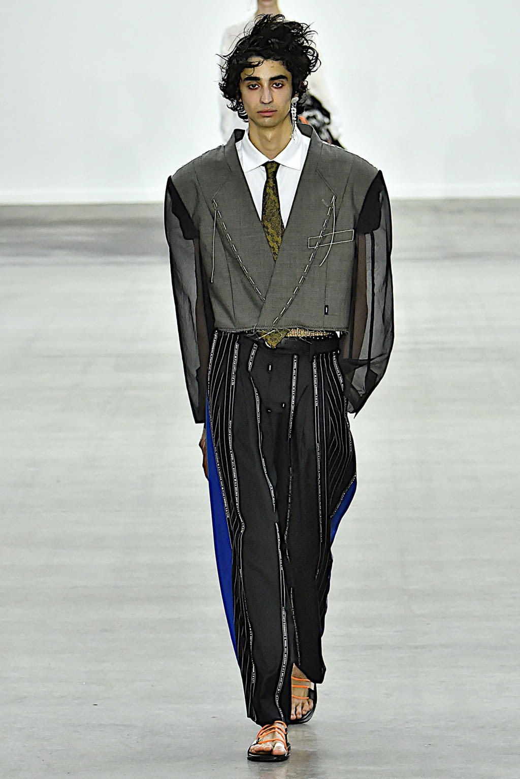 Fashion Week London Spring/Summer 2020 look 27 from the Münn collection menswear