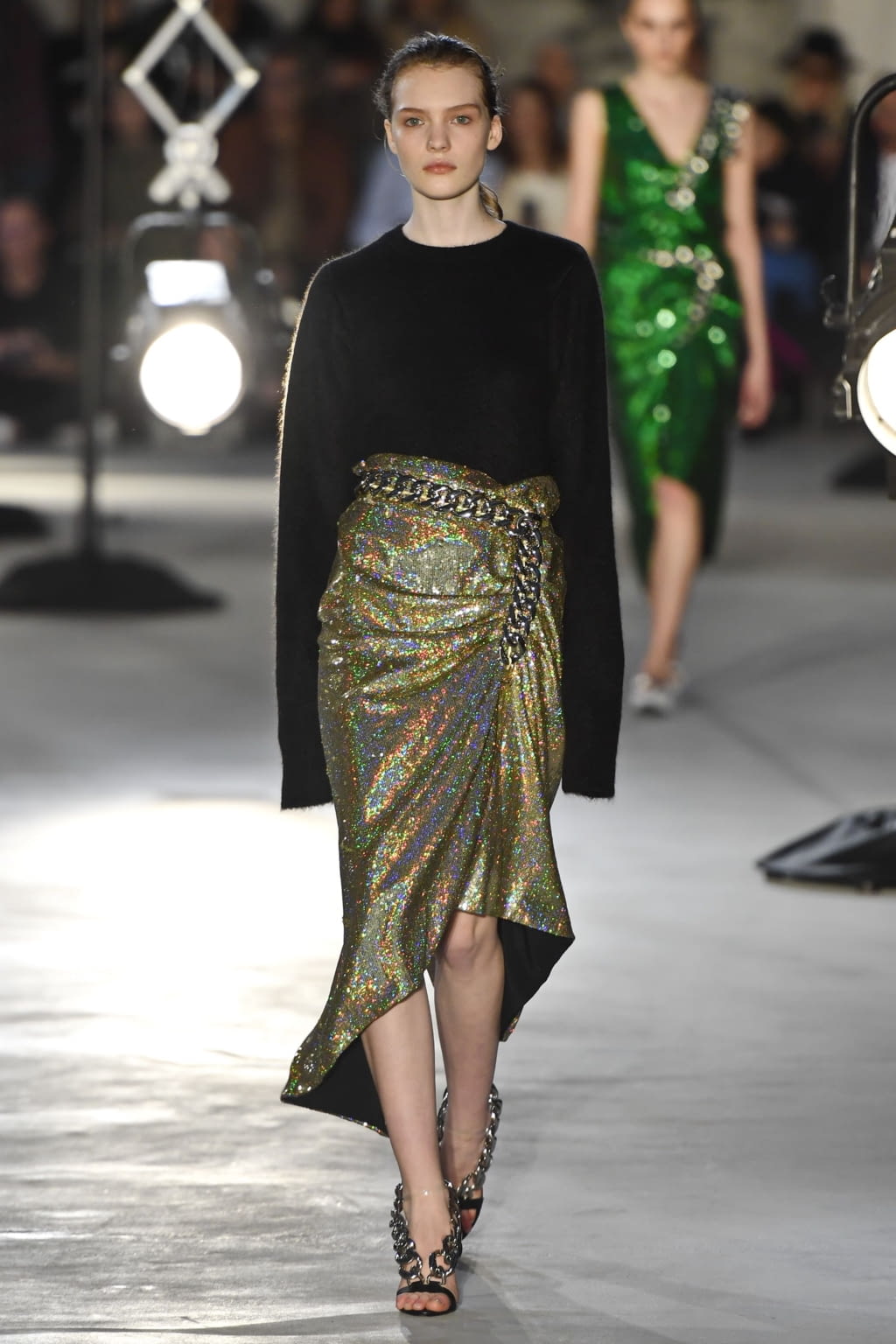 Fashion Week Milan Fall/Winter 2020 look 39 de la collection N°21 womenswear
