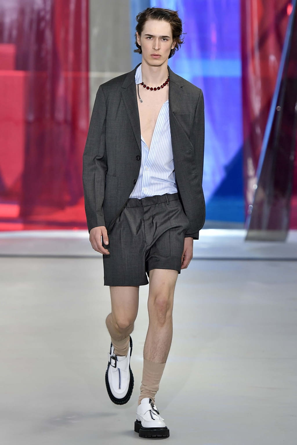 Fashion Week Milan Spring/Summer 2019 look 8 from the N°21 collection menswear