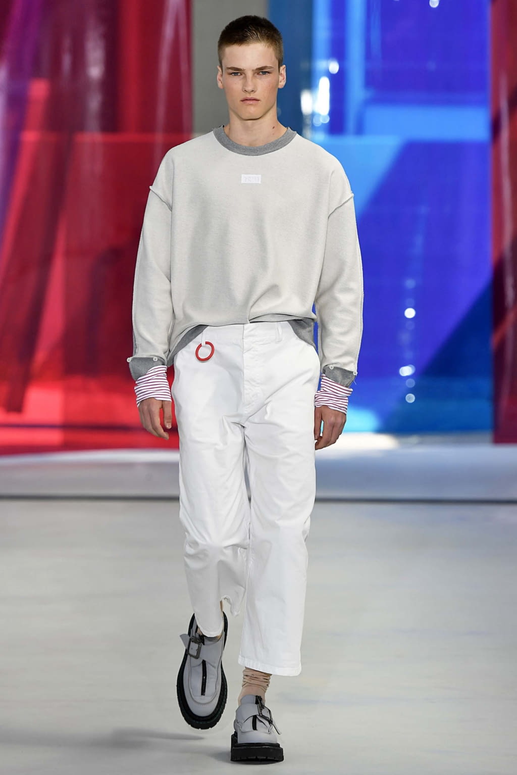 Fashion Week Milan Spring/Summer 2019 look 13 from the N°21 collection menswear