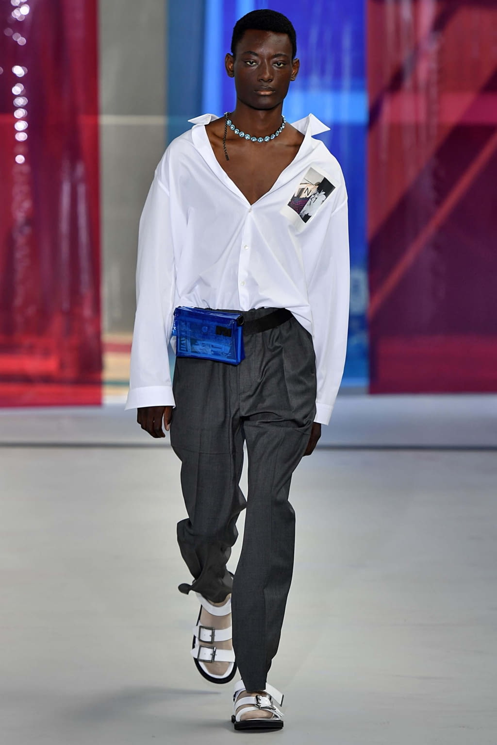 Fashion Week Milan Spring/Summer 2019 look 23 from the N°21 collection menswear