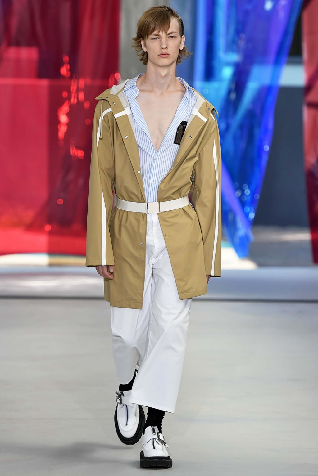 Fashion Week Milan Spring/Summer 2019 look 28 from the N°21 collection menswear