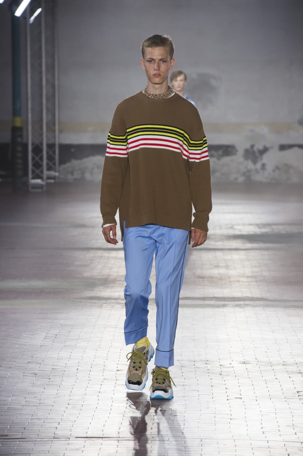 Fashion Week Milan Spring/Summer 2018 look 11 from the N°21 collection menswear