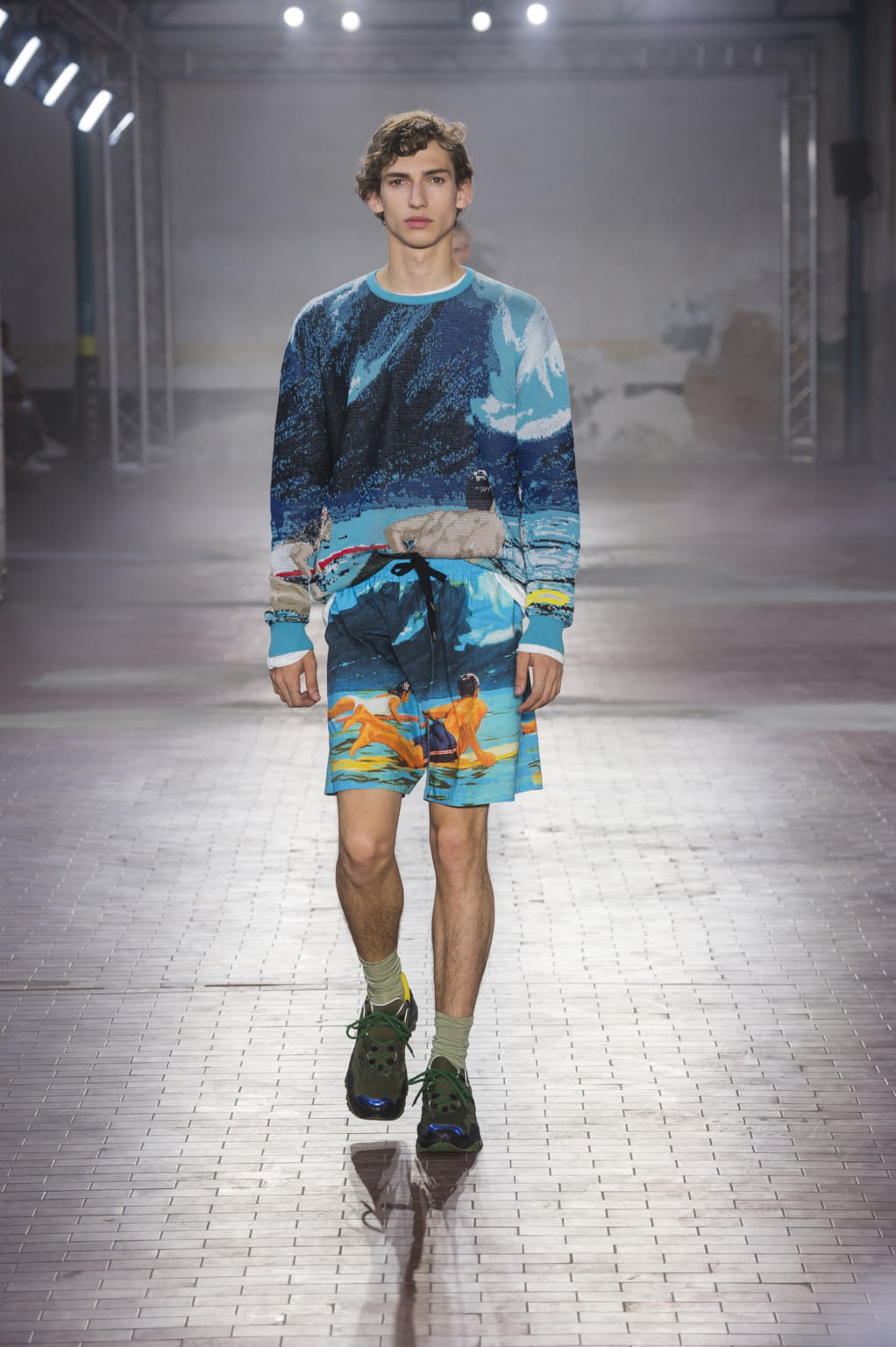 Fashion Week Milan Spring/Summer 2018 look 29 from the N°21 collection menswear