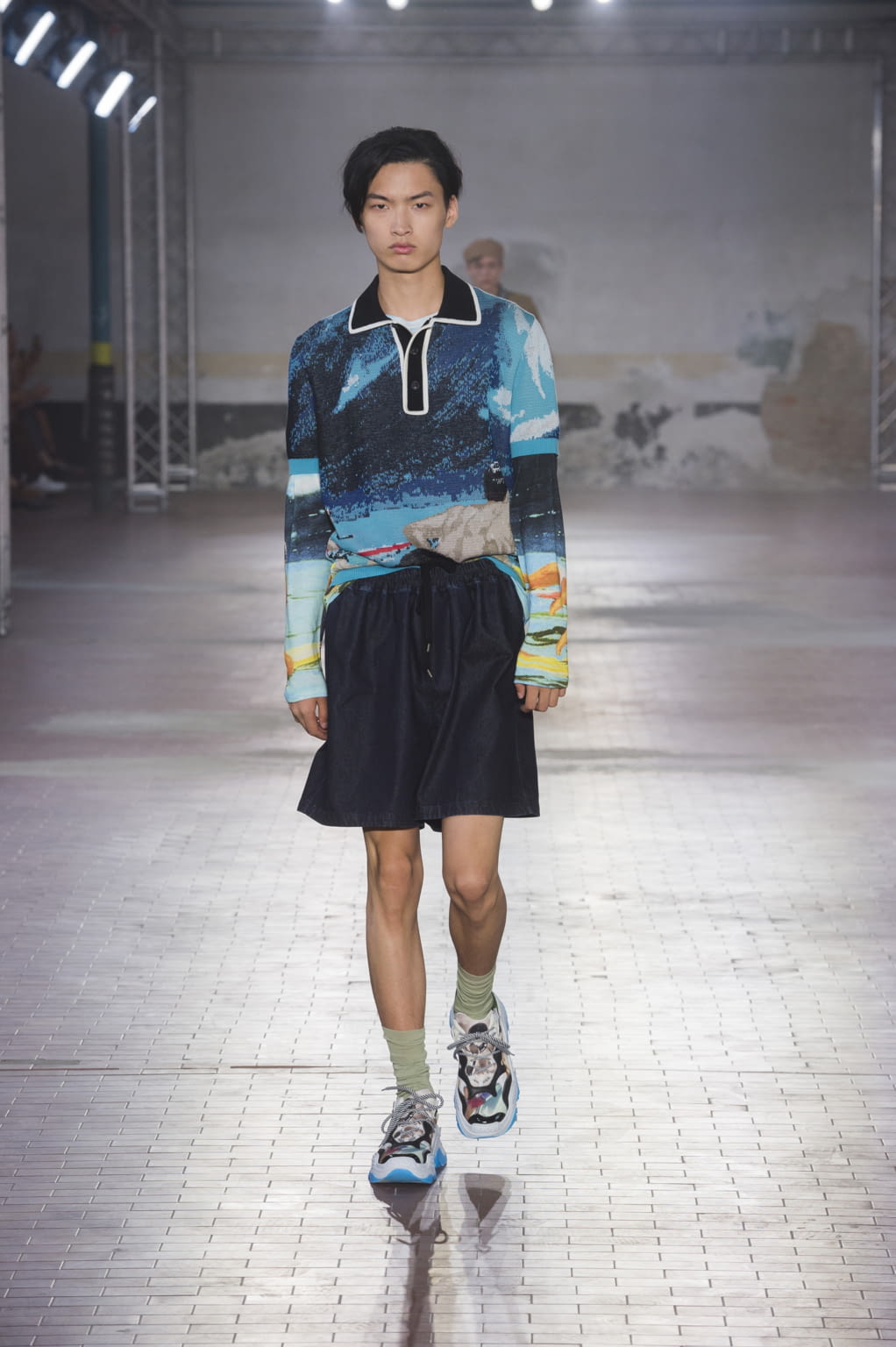 Fashion Week Milan Spring/Summer 2018 look 4 de la collection N°21 menswear