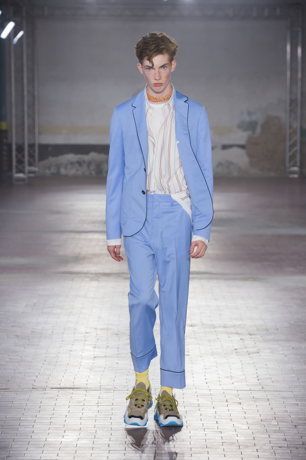 Fashion Week Milan Spring/Summer 2018 look 7 from the N°21 collection menswear