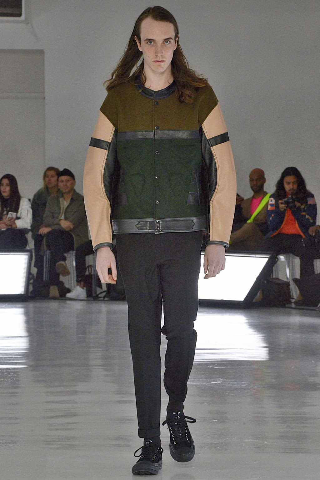 Fashion Week New York Fall/Winter 2019 look 15 from the N.Hoolywood collection menswear