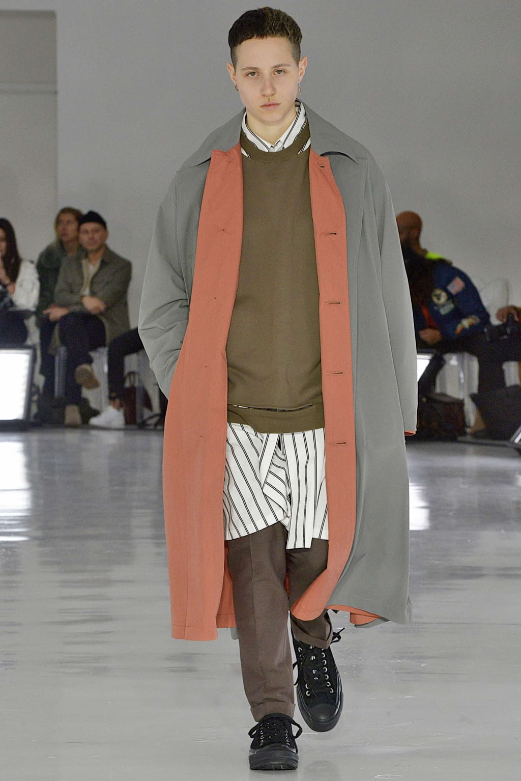 Fashion Week New York Fall/Winter 2019 look 17 from the N.Hoolywood collection 男装