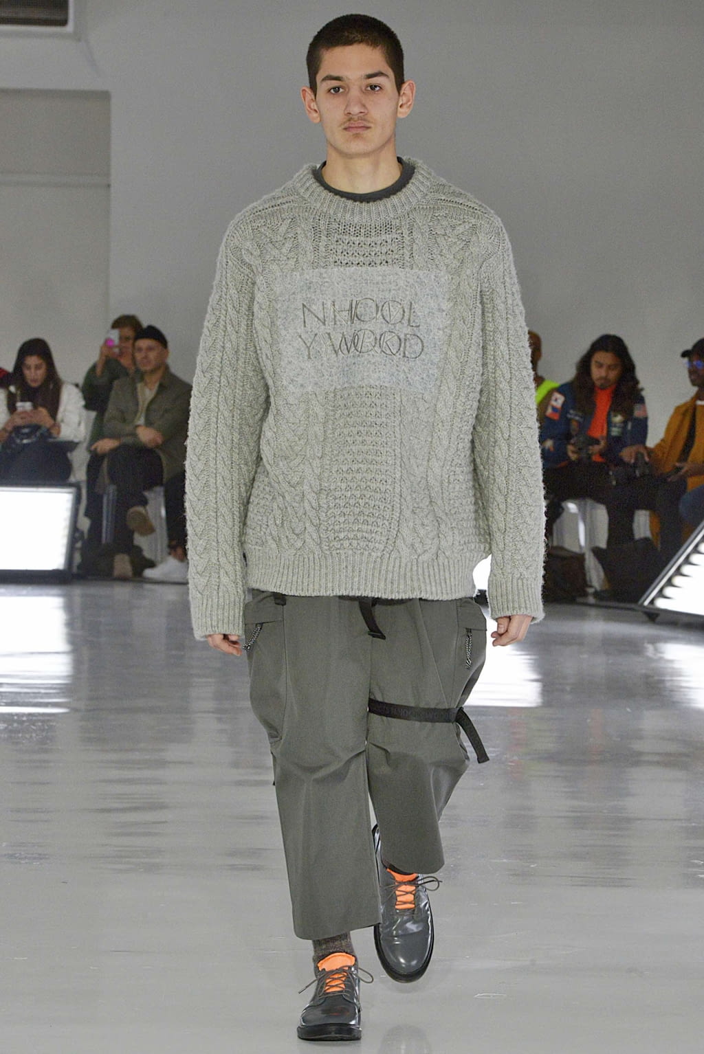 Fashion Week New York Fall/Winter 2019 look 23 from the N.Hoolywood collection menswear