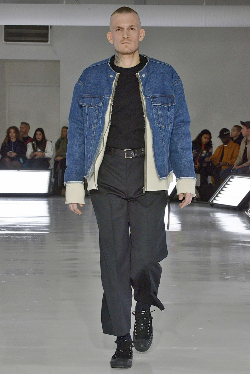 Fashion Week New York Fall/Winter 2019 look 25 from the N.Hoolywood collection menswear