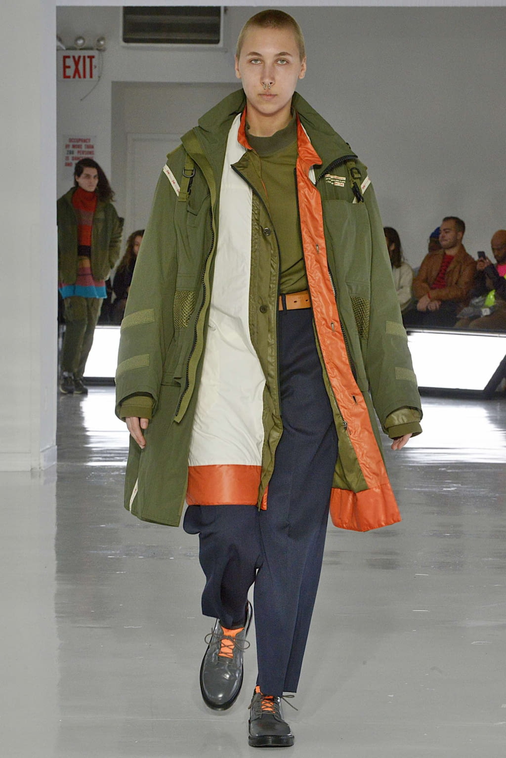 Fashion Week New York Fall/Winter 2019 look 29 from the N.Hoolywood collection 男装