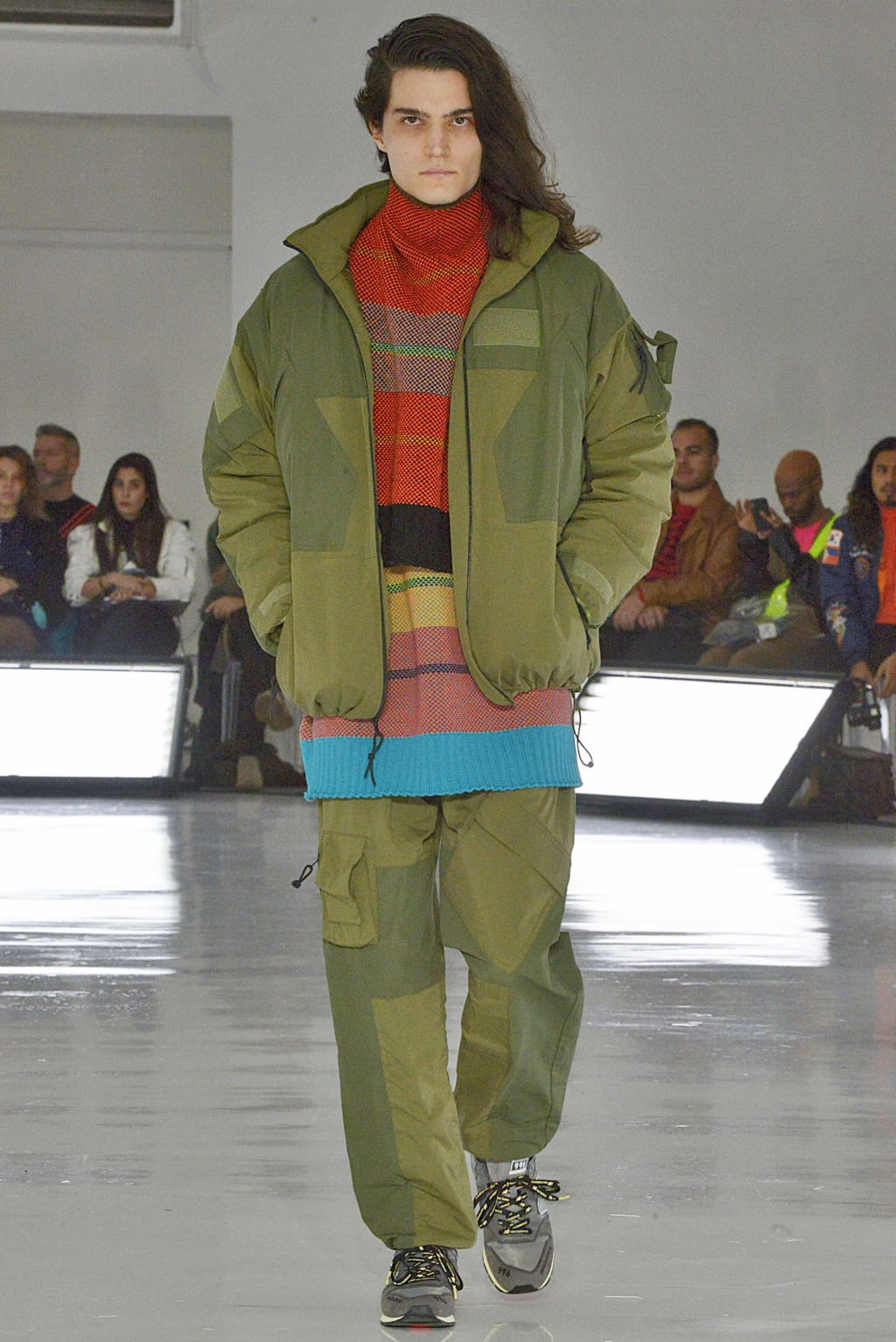 Fashion Week New York Fall/Winter 2019 look 30 from the N.Hoolywood collection menswear