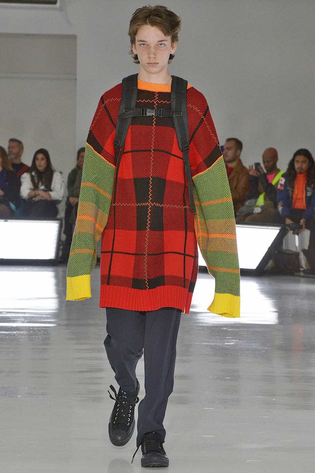 Fashion Week New York Fall/Winter 2019 look 32 from the N.Hoolywood collection menswear