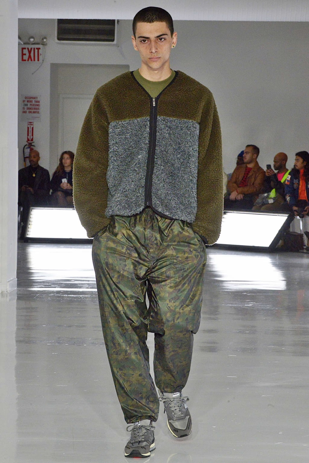 Fashion Week New York Fall/Winter 2019 look 35 from the N.Hoolywood collection menswear