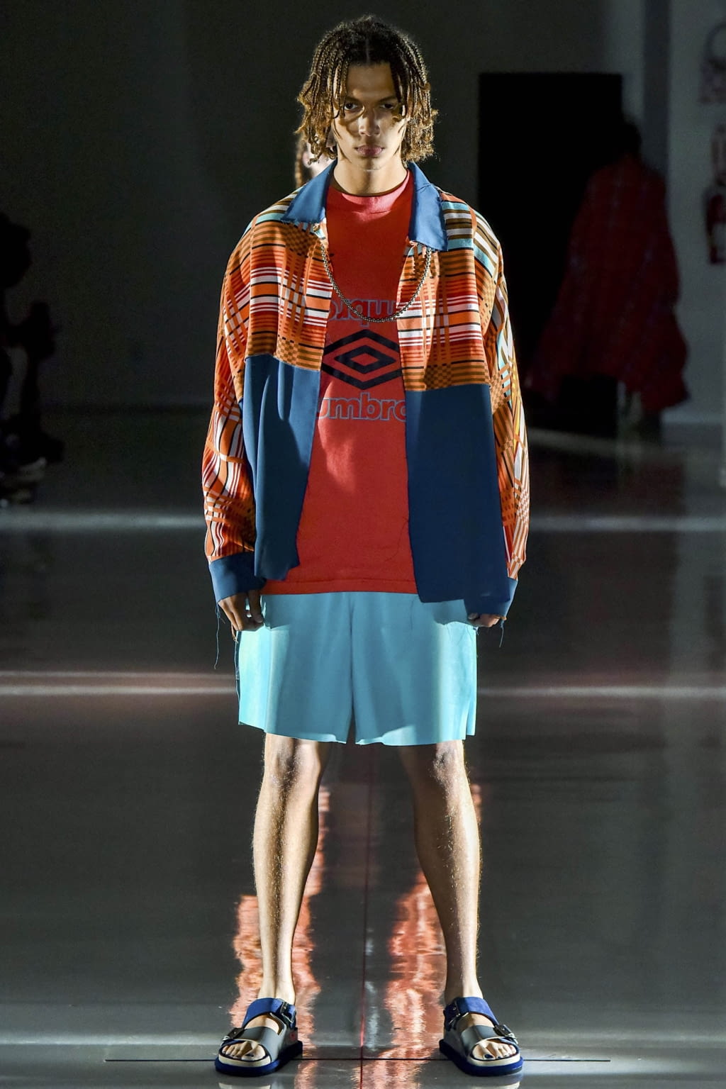 Fashion Week New York Spring/Summer 2019 look 4 from the N.Hoolywood collection 男装