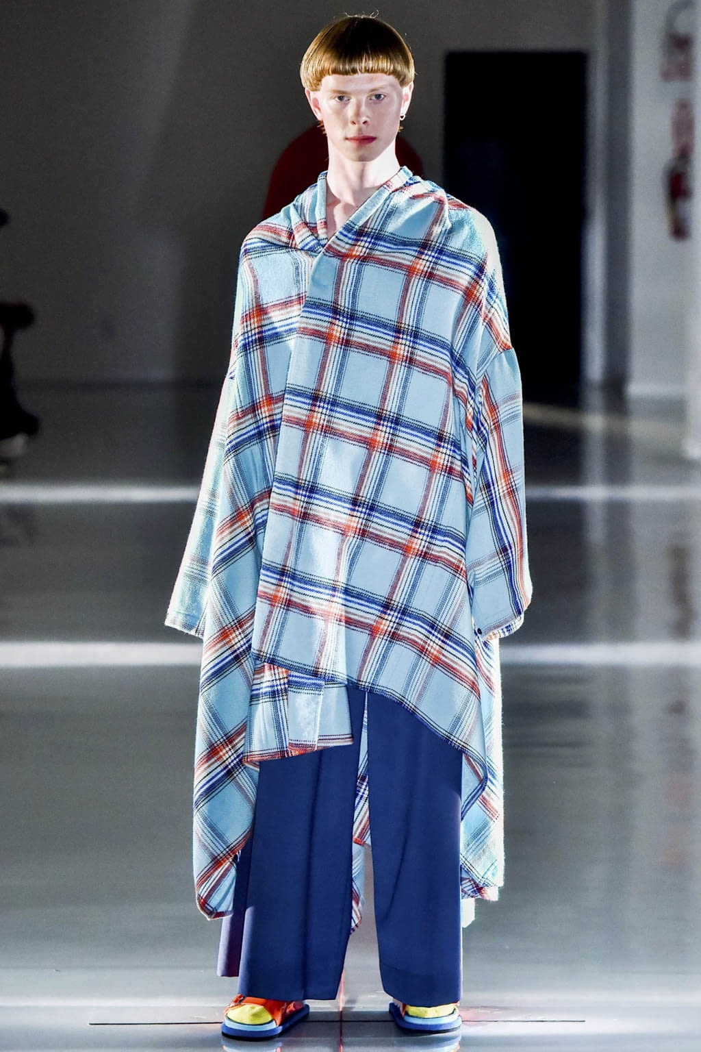 Fashion Week New York Spring/Summer 2019 look 13 from the N.Hoolywood collection menswear