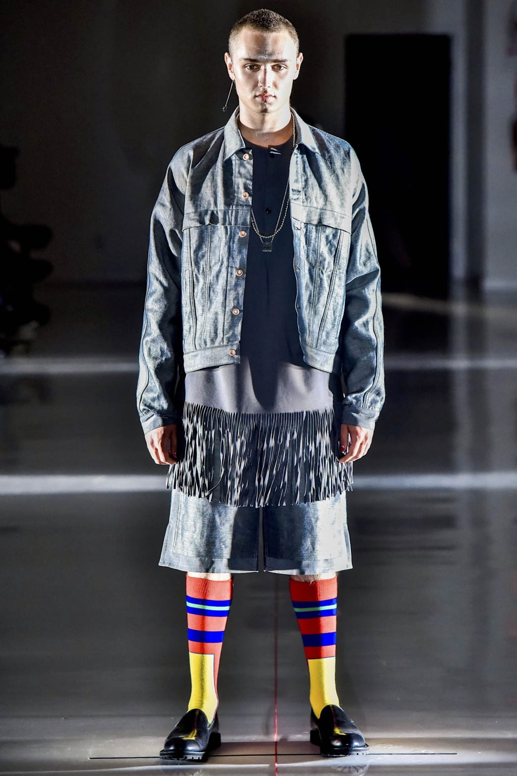 Fashion Week New York Spring/Summer 2019 look 20 from the N.Hoolywood collection menswear