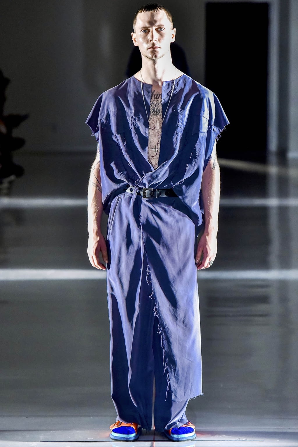 Fashion Week New York Spring/Summer 2019 look 30 from the N.Hoolywood collection menswear
