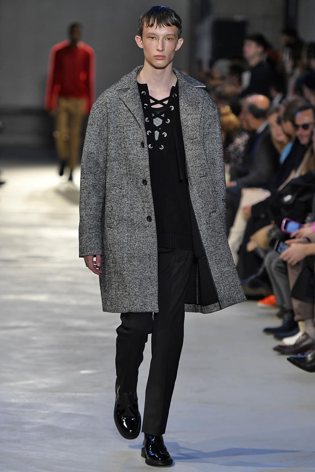 Fashion Week Milan Fall/Winter 2019 look 11 from the N°21 collection menswear