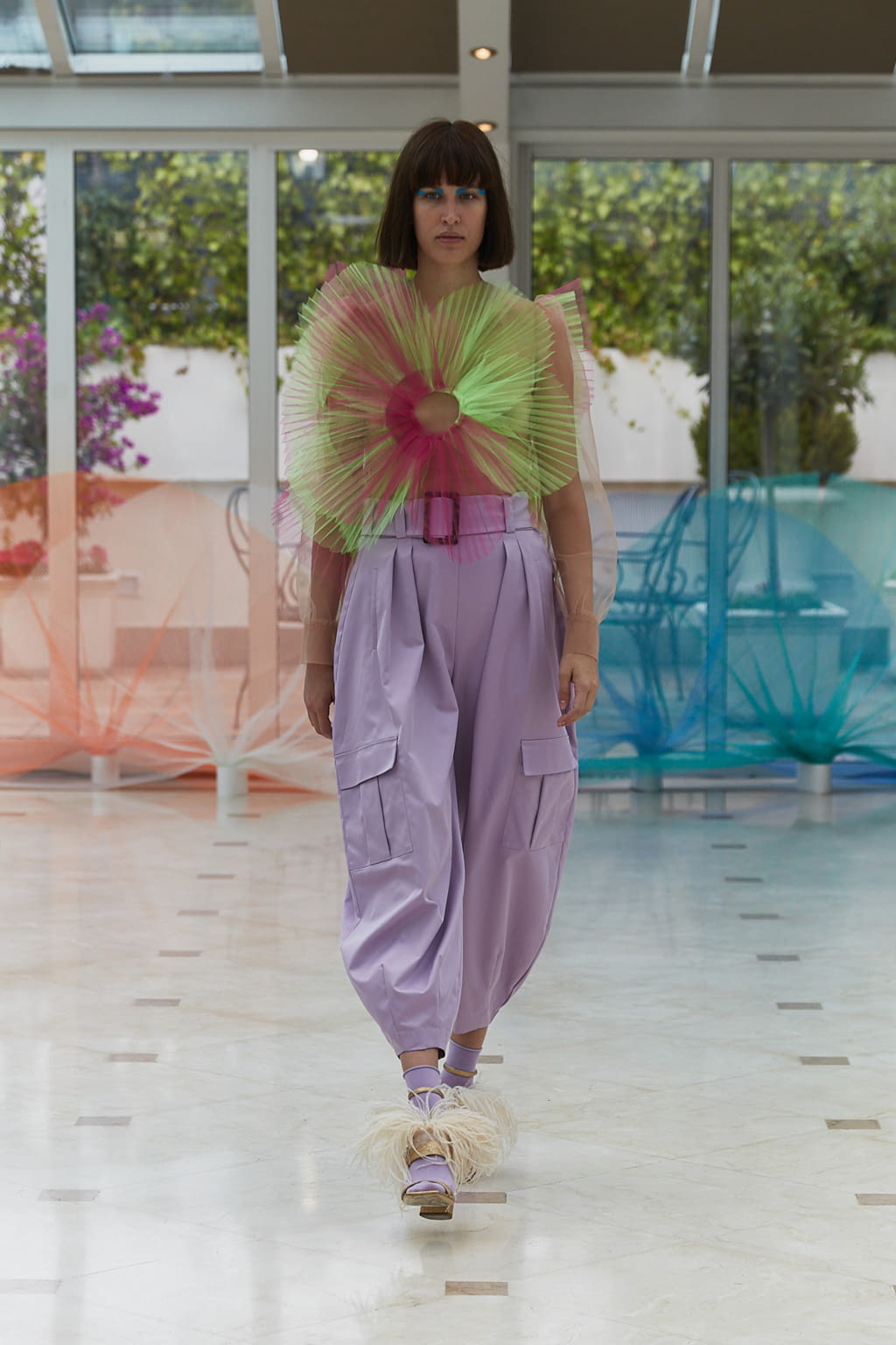 Fashion Week Paris Spring/Summer 2020 look 41 from the NADYA DZYAK collection 女装