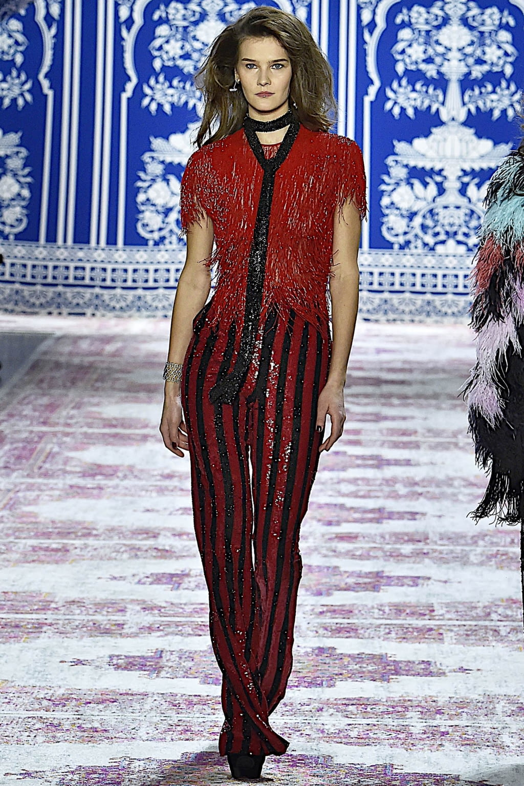 Fashion Week New York Fall/Winter 2019 look 2 from the Naeem Khan collection womenswear