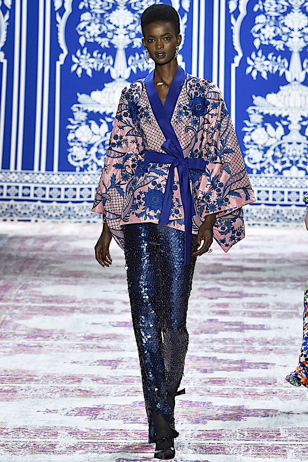 Fashion Week New York Fall/Winter 2019 look 19 from the Naeem Khan collection womenswear