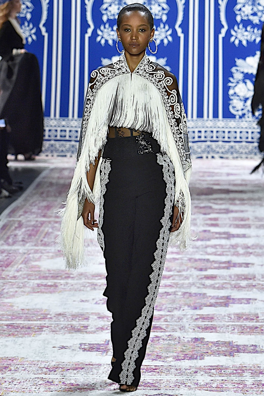 Fashion Week New York Fall/Winter 2019 look 36 from the Naeem Khan collection womenswear