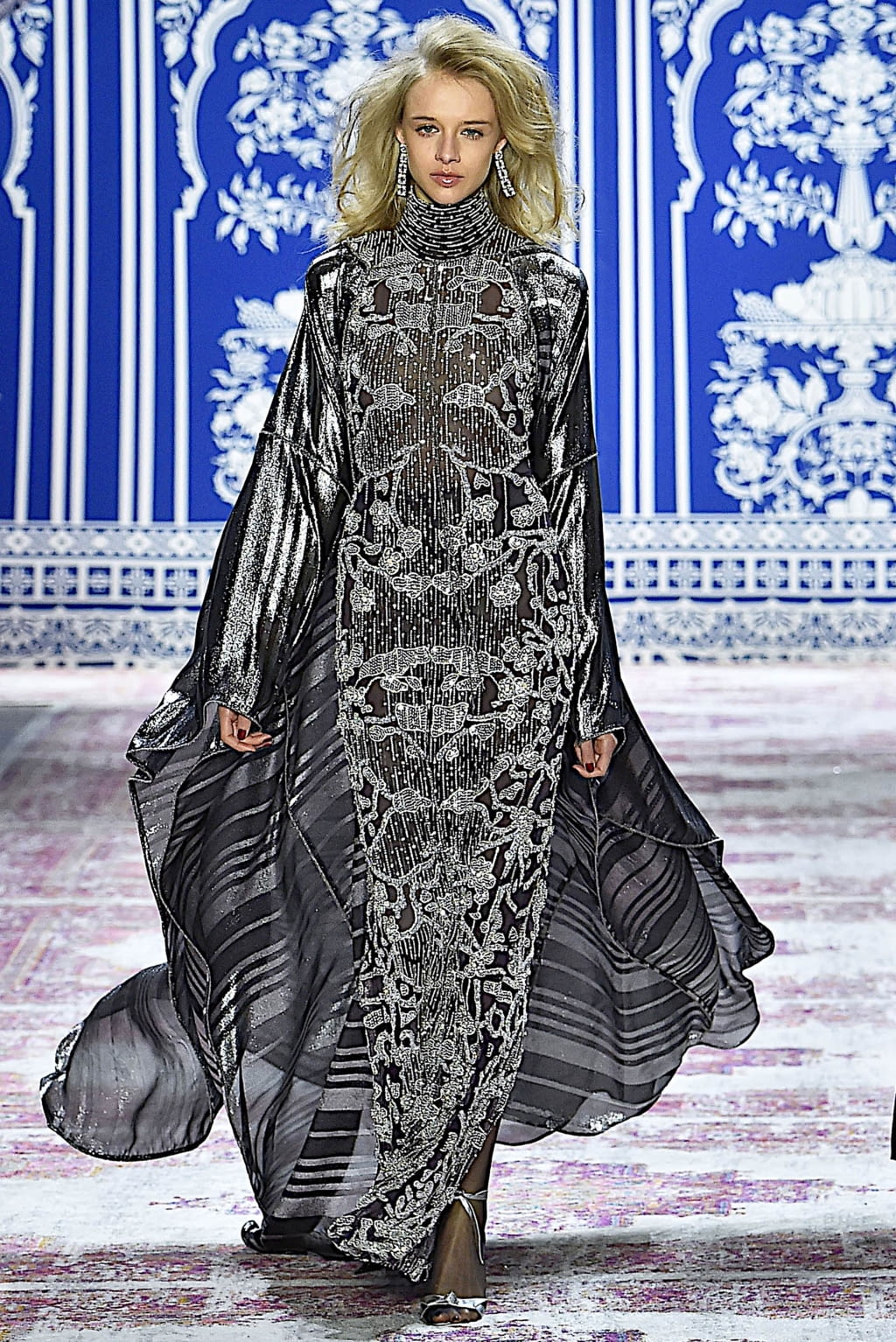 Fashion Week New York Fall/Winter 2019 look 38 from the Naeem Khan collection 女装