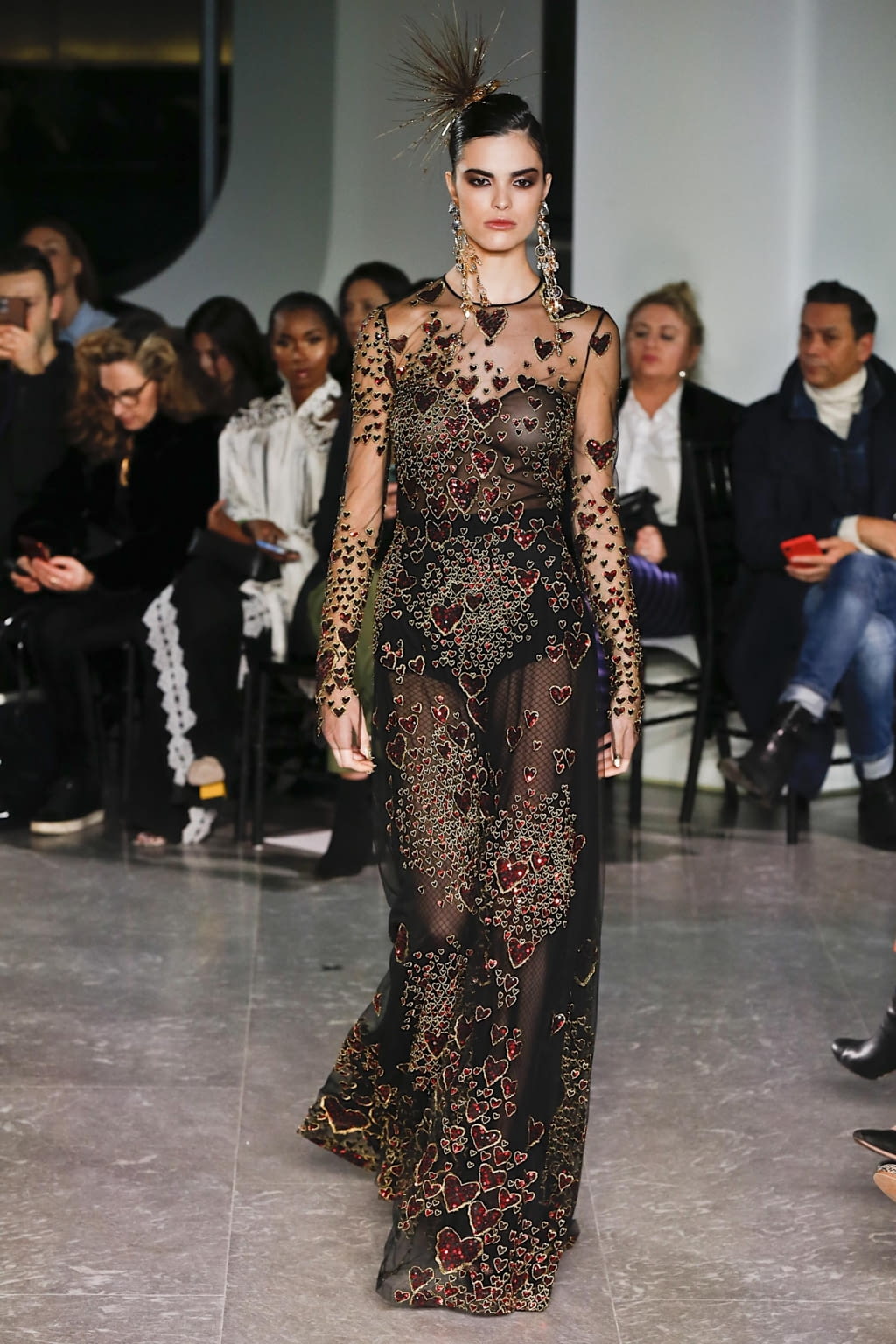 Fashion Week New York Fall/Winter 2020 look 14 from the Naeem Khan collection womenswear