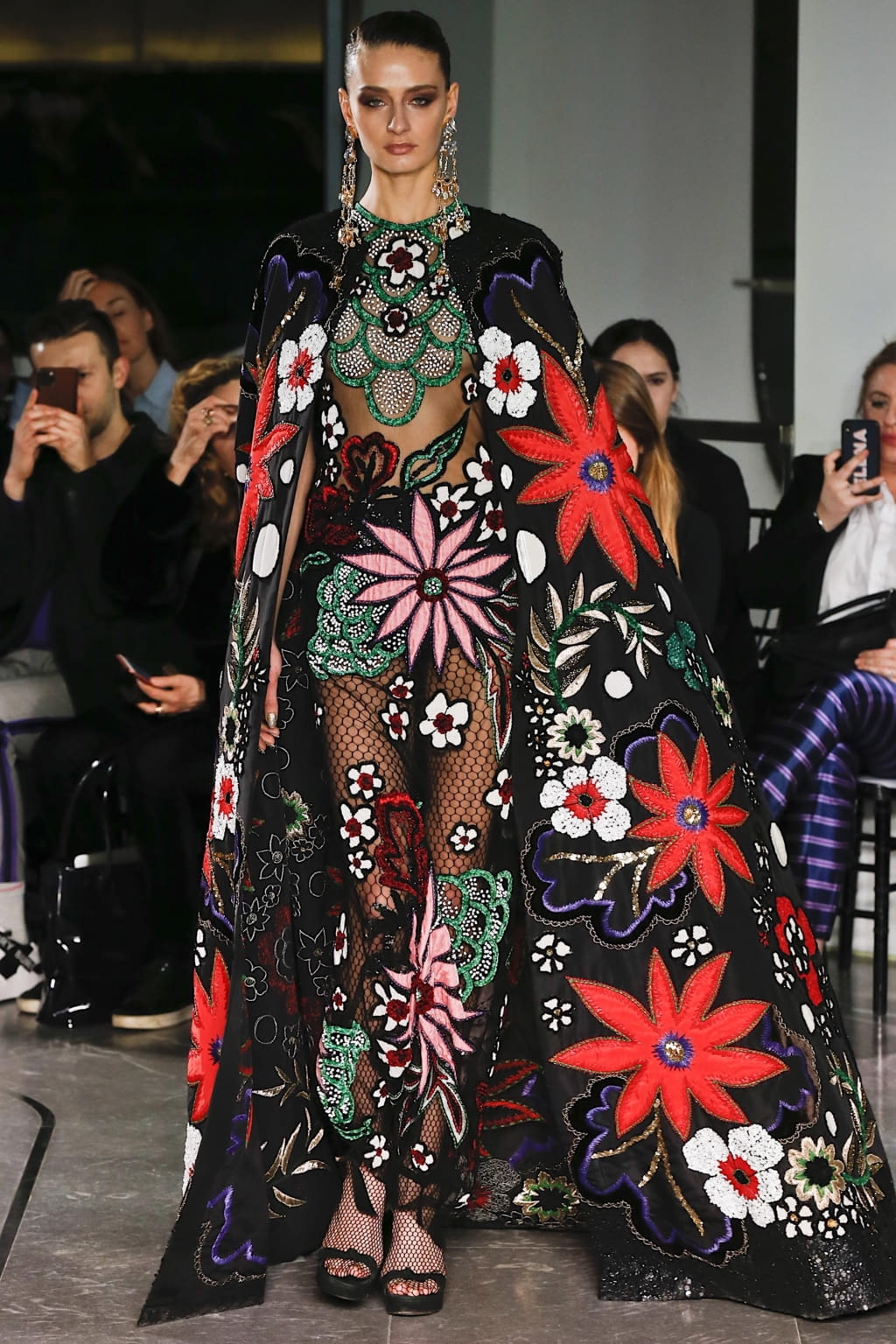 Fashion Week New York Fall/Winter 2020 look 16 from the Naeem Khan collection womenswear
