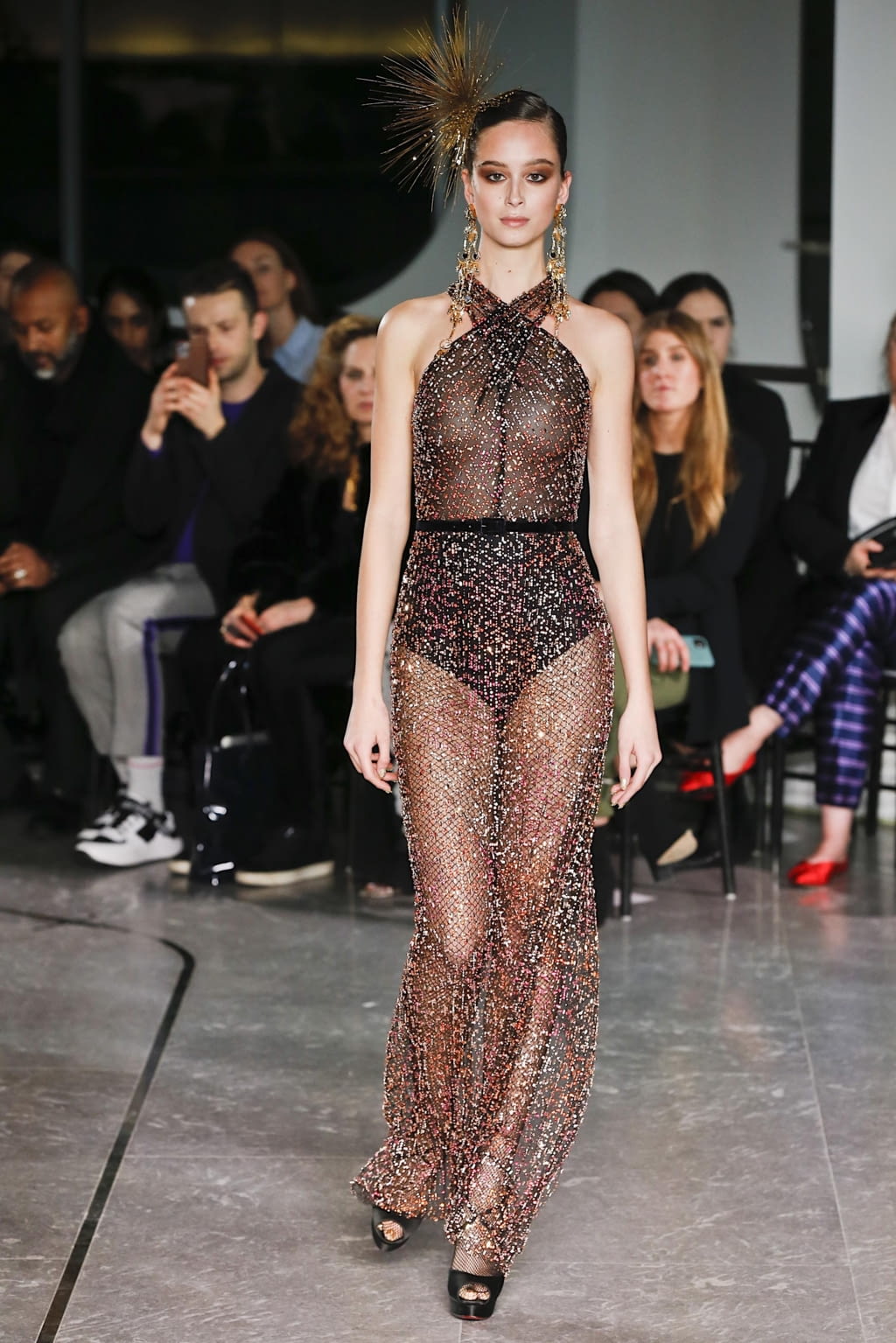 Fashion Week New York Fall/Winter 2020 look 25 from the Naeem Khan collection womenswear