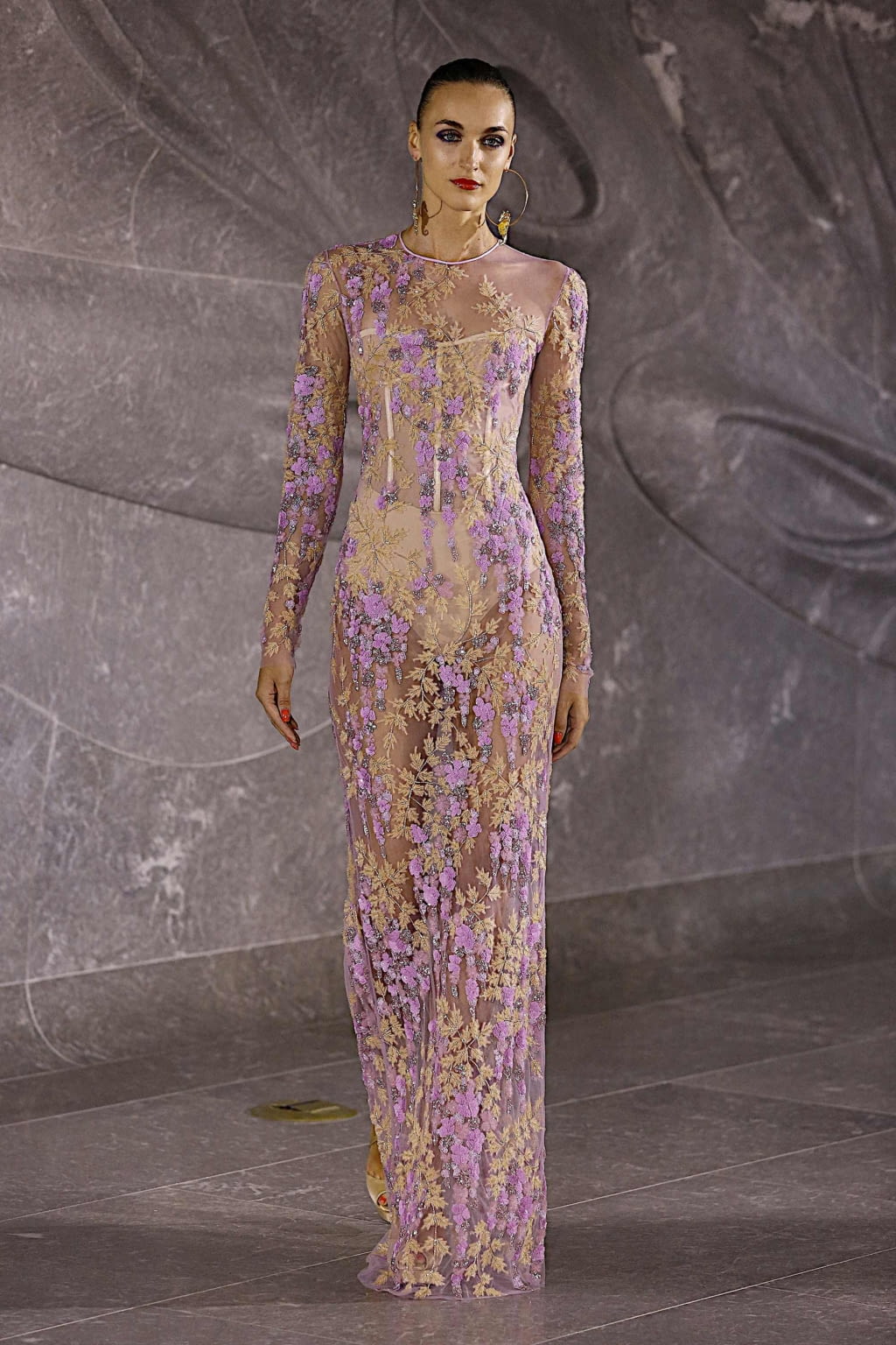 Fashion Week New York Spring/Summer 2020 look 20 from the Naeem Khan collection womenswear
