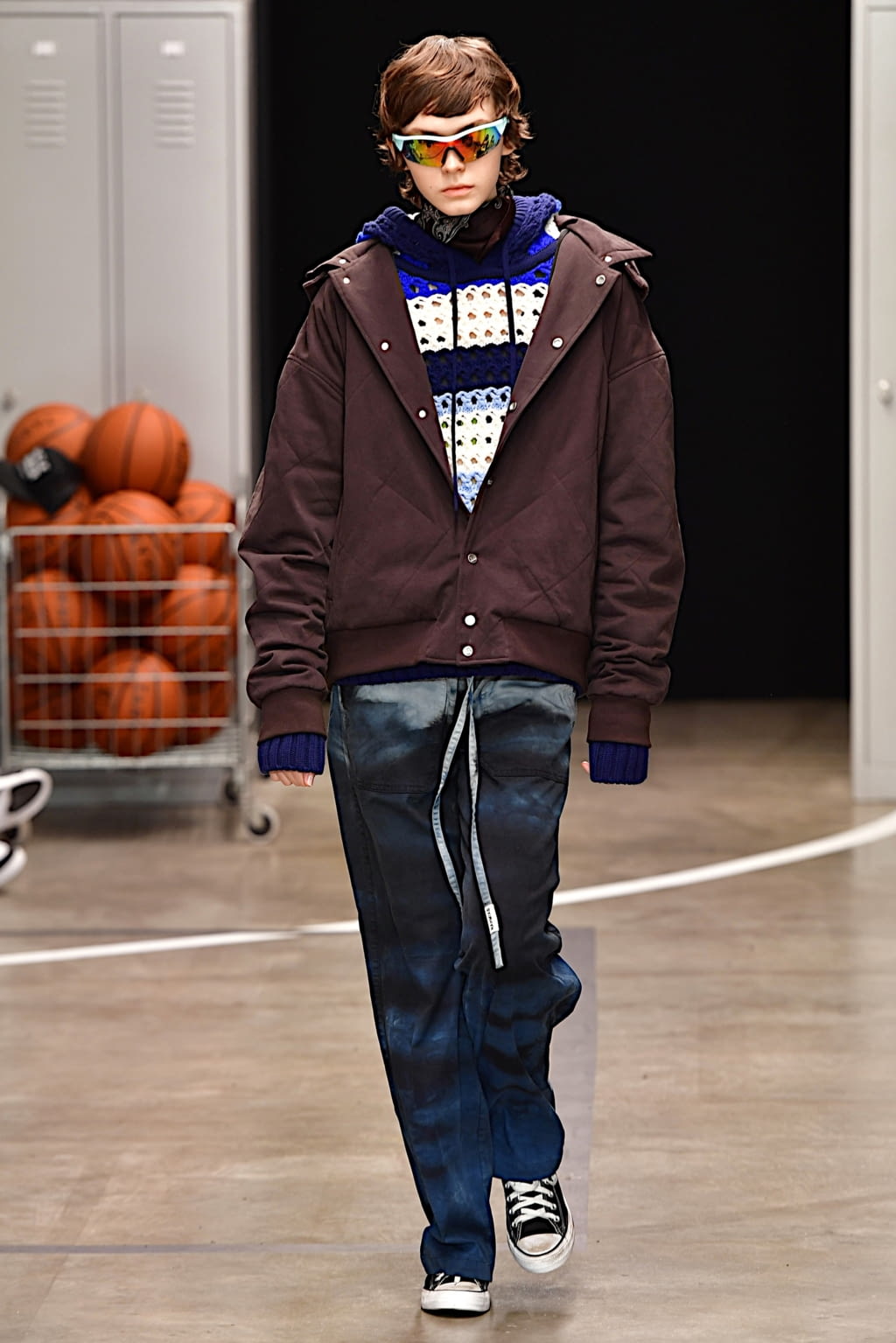Fashion Week Paris Fall/Winter 2022 look 24 from the Nahmias collection menswear