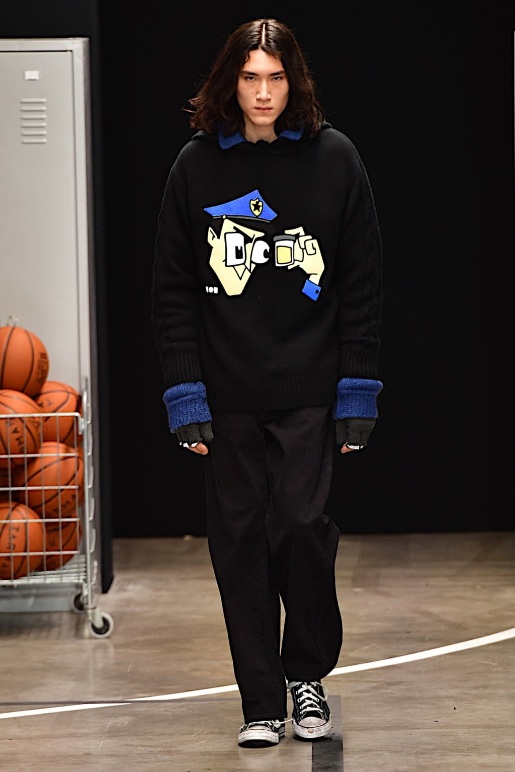 Fashion Week Paris Fall/Winter 2022 look 26 from the Nahmias collection 男装