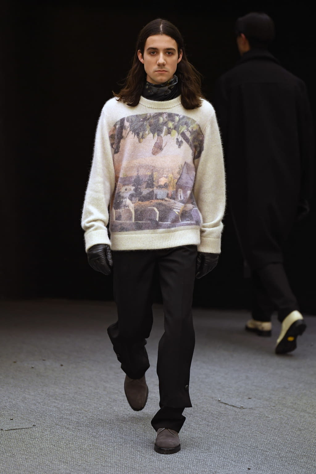 Fashion Week Paris Fall/Winter 2020 look 11 de la collection Namacheko menswear