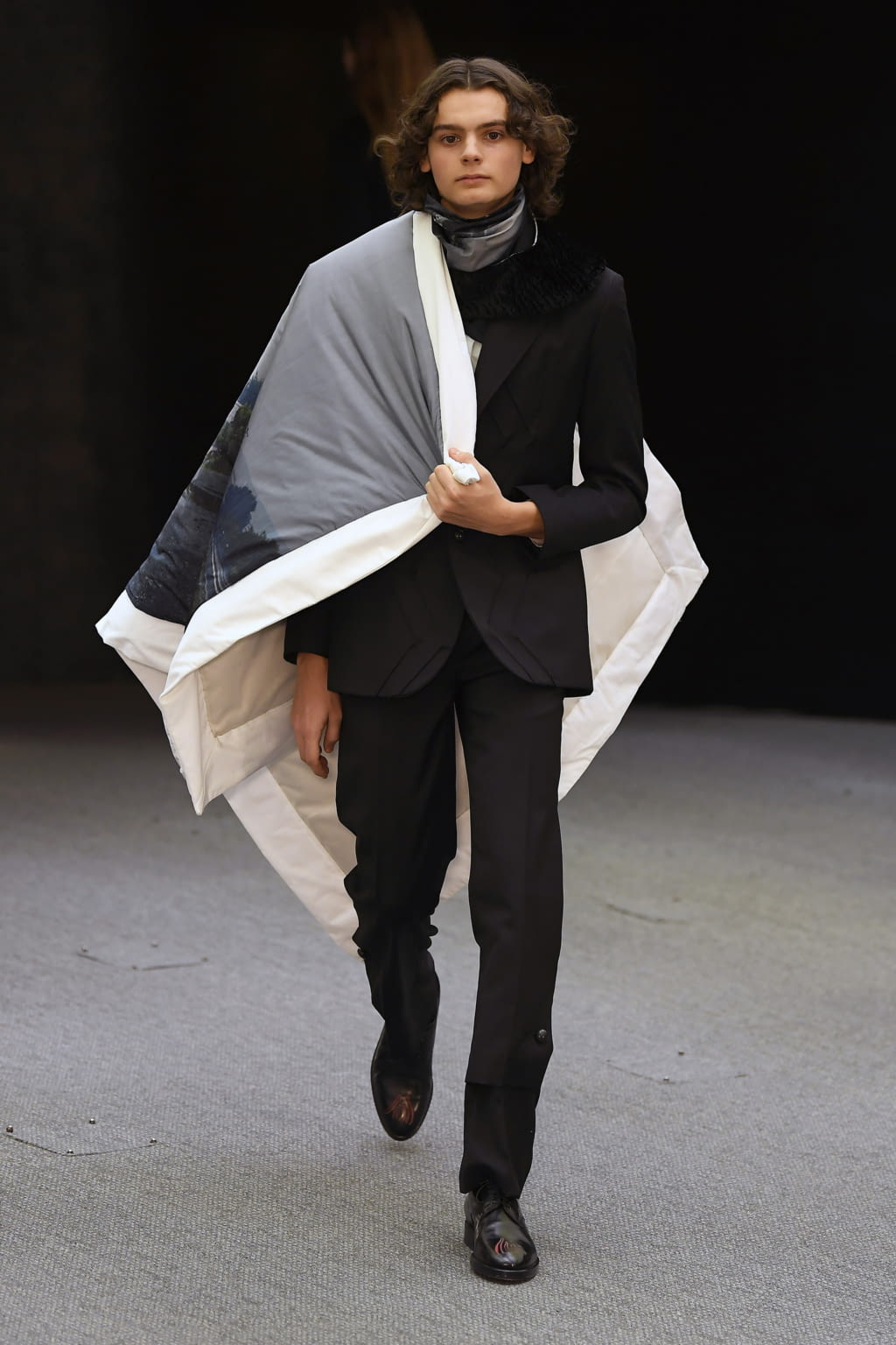 Fashion Week Paris Fall/Winter 2020 look 50 de la collection Namacheko menswear