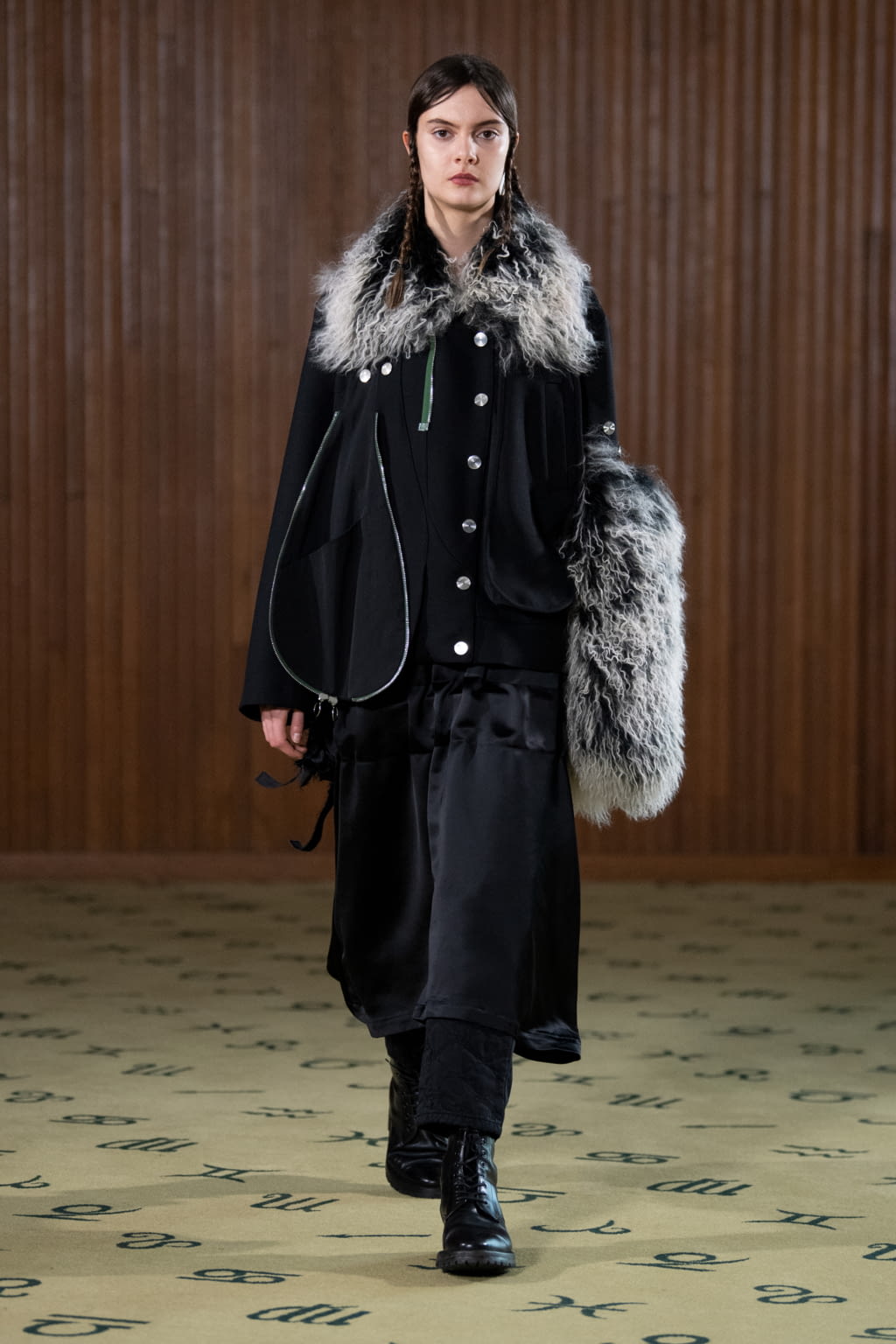Fashion Week Paris Fall/Winter 2022 look 6 from the Namacheko collection menswear