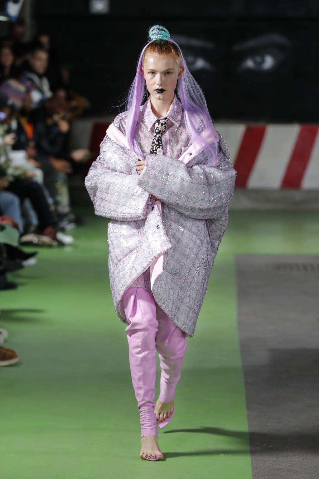 Fashion Week Paris Fall/Winter 2020 look 21 de la collection Natasha Zinko menswear
