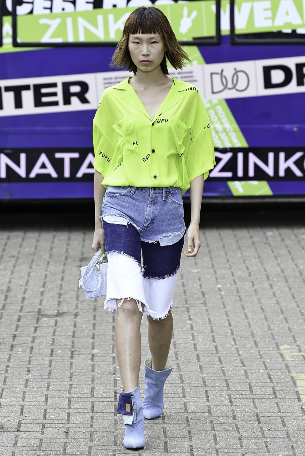 Fashion Week London Spring/Summer 2019 look 5 from the Natasha Zinko collection 女装