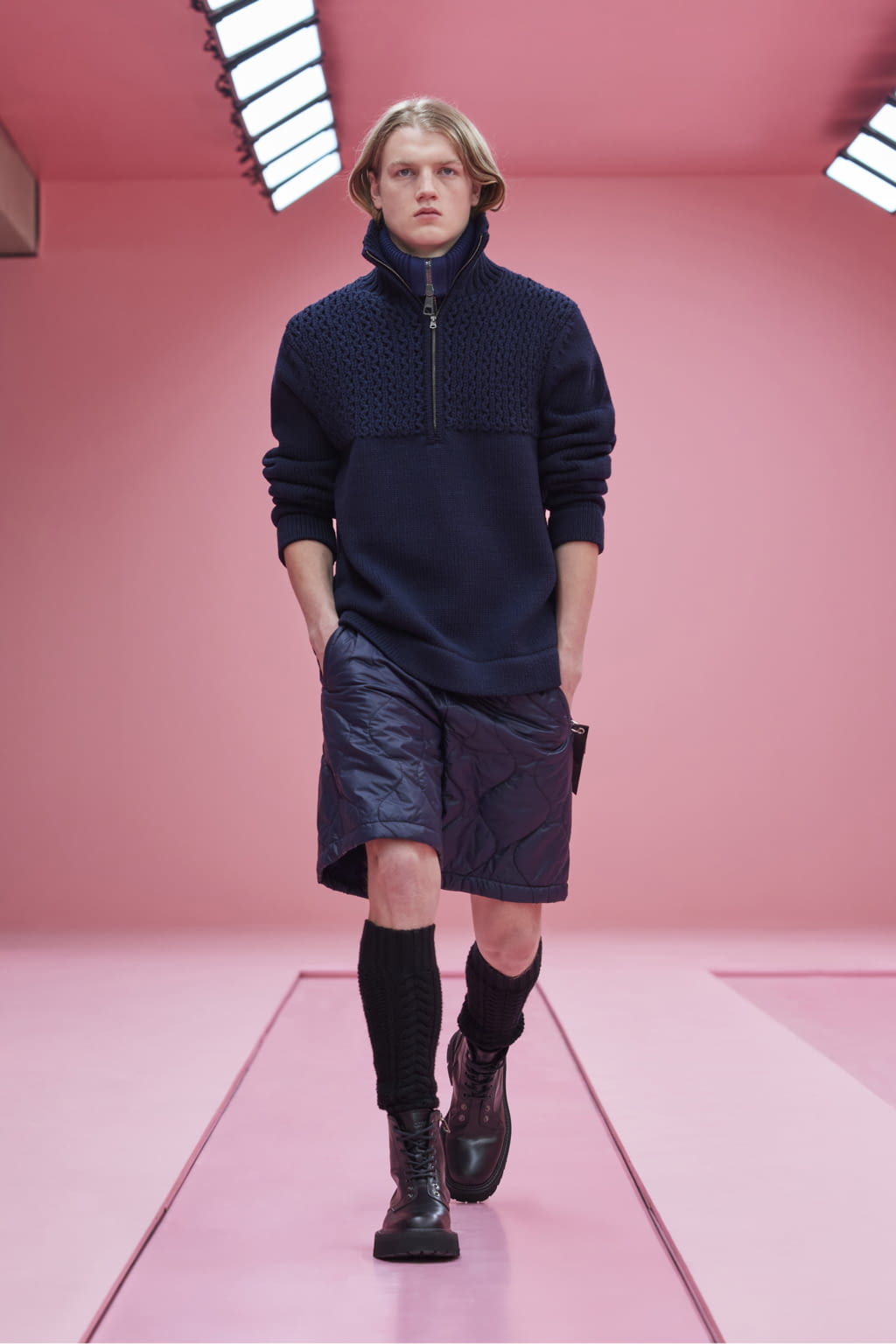Fashion Week Milan Fall/Winter 2022 look 9 from the Neil Barrett collection menswear