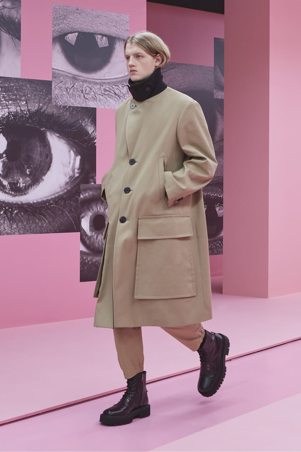 Fashion Week Milan Fall/Winter 2022 look 25 from the Neil Barrett collection menswear