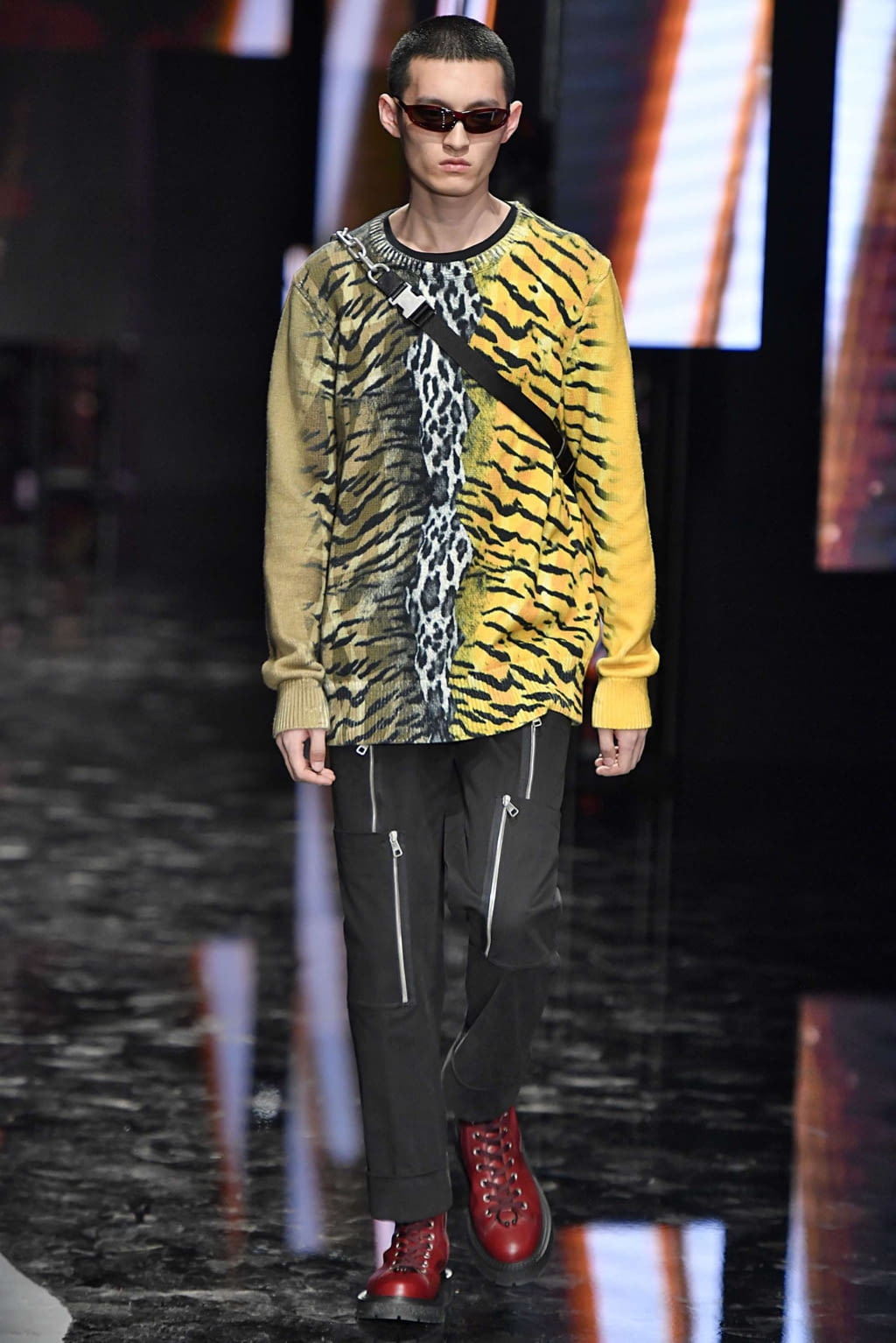 Fashion Week Milan Fall/Winter 2019 look 21 from the Neil Barrett collection menswear